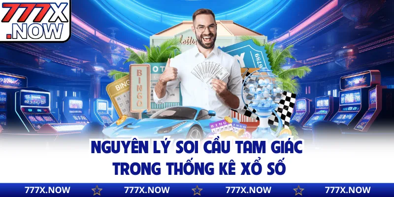 Nguyên lý soi cầu tam giác trong thống kê xổ số